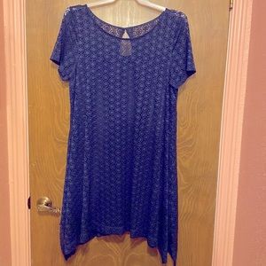 Robbie Bee Patterned Cut-Out Dress